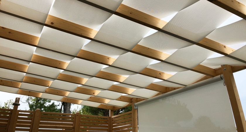 Copertura per pergolato in legno
