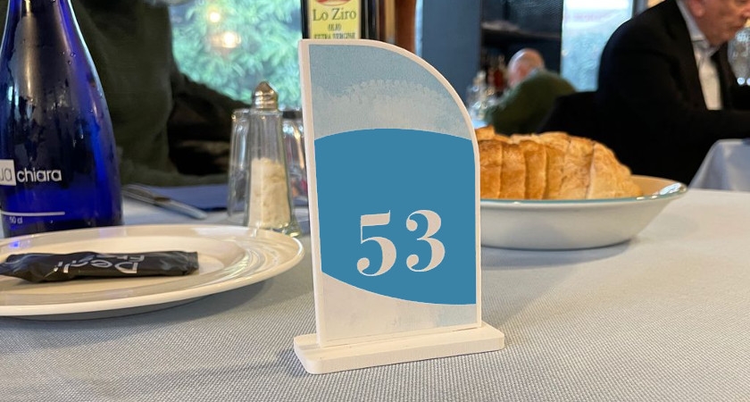 Segnaposto per ristorante in Forex