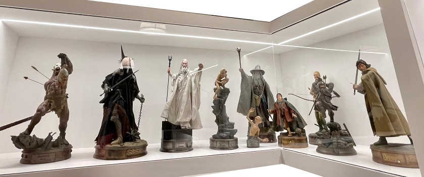 vetrina plexiglass per statue